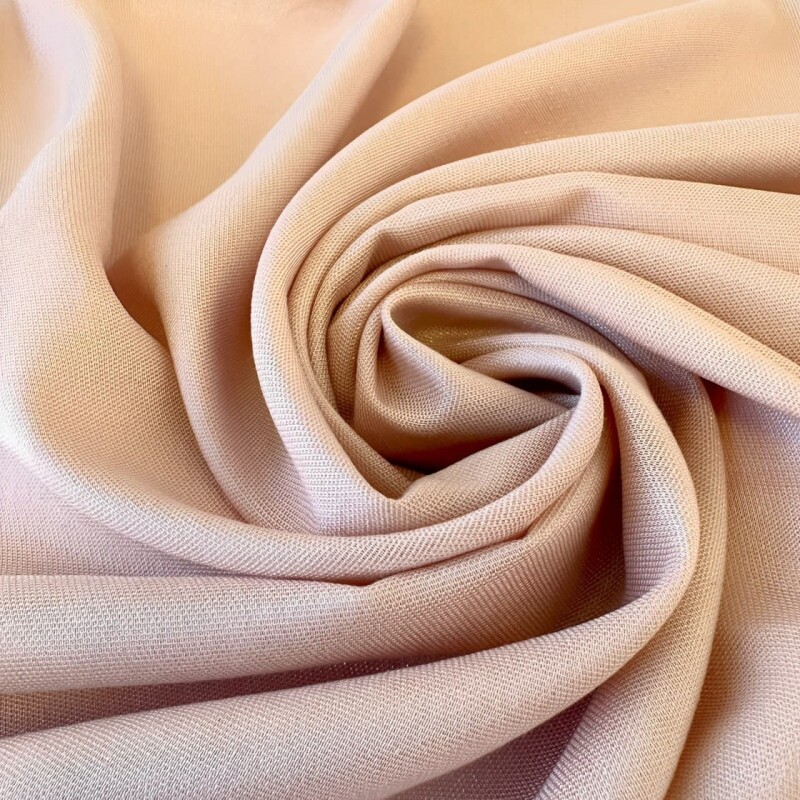 Viscose Metalizada - Nude Rosé 